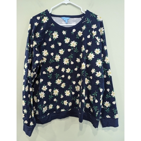 Draper James Natalie Magnolia Sweatshirt Size XXL - Picture 7 of 7